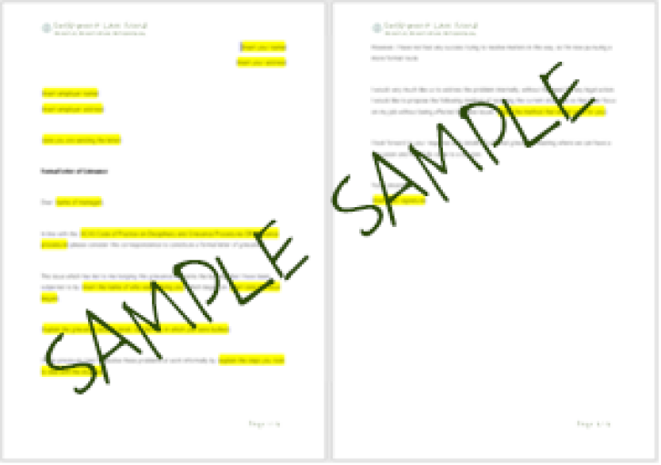 How To Write A Grievance Letter On Bullying And Harassment