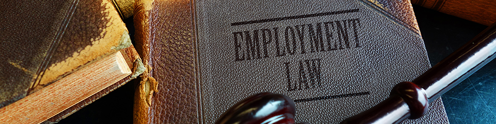 Can I sue my employer for stress and anxiety? from Employment Law Friend: A judges gabble rests on an old leather bound book titled 'employment law'
